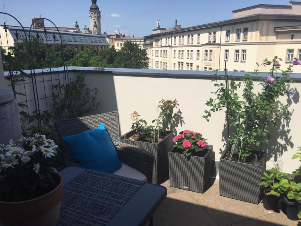 Luxusappartement Mitten In Leipzig Neueroeffnung ! Eksteriør billede