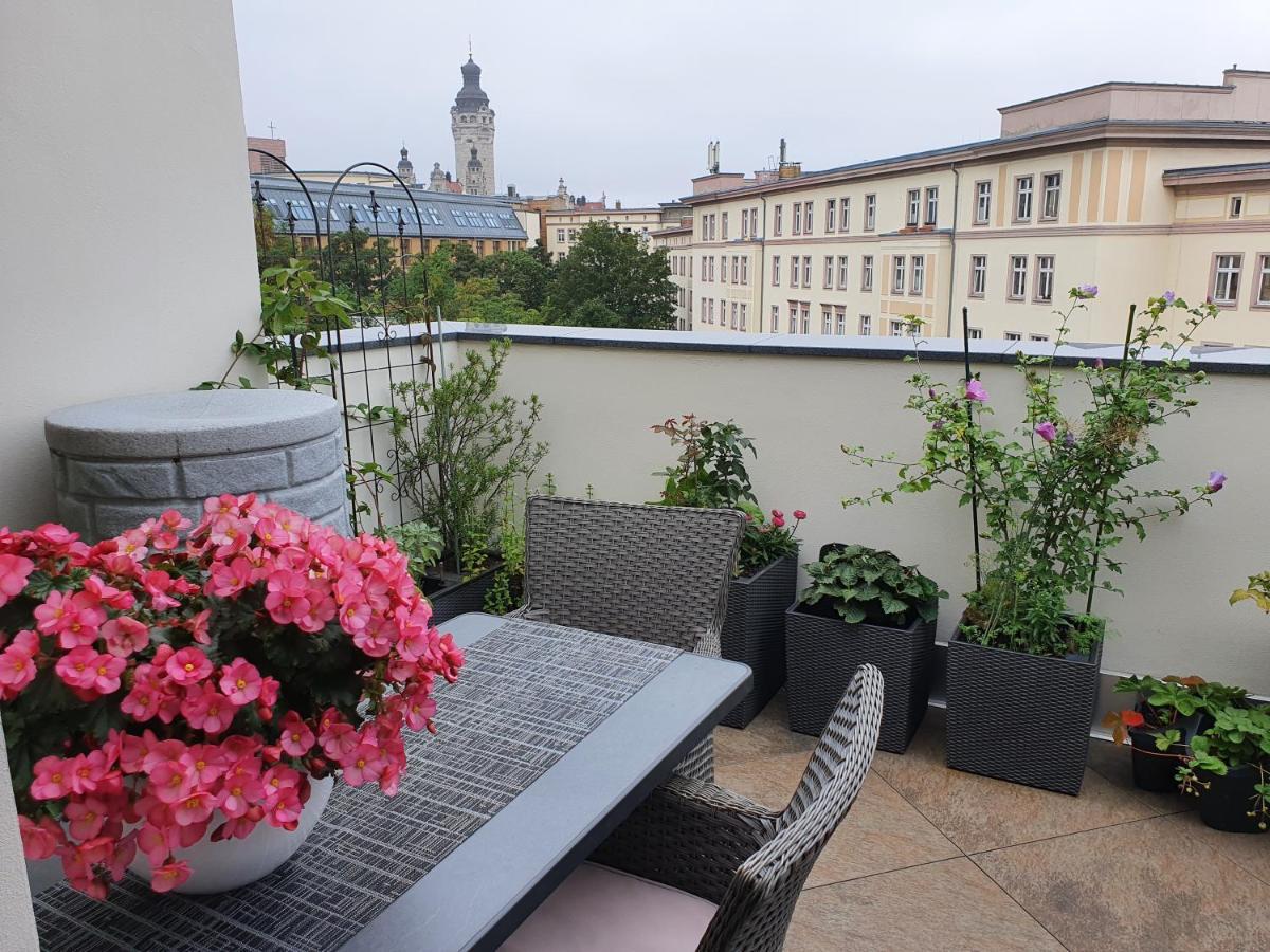 Luxusappartement Mitten In Leipzig Neueroeffnung ! Eksteriør billede
