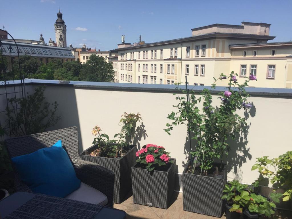 Luxusappartement Mitten In Leipzig Neueroeffnung ! Eksteriør billede
